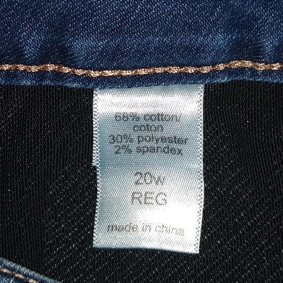 MAURICES EVER FLEX HIGH-RISE BLUE JEANS WOMEN'S SIZE 20W - Picture 5 of 5